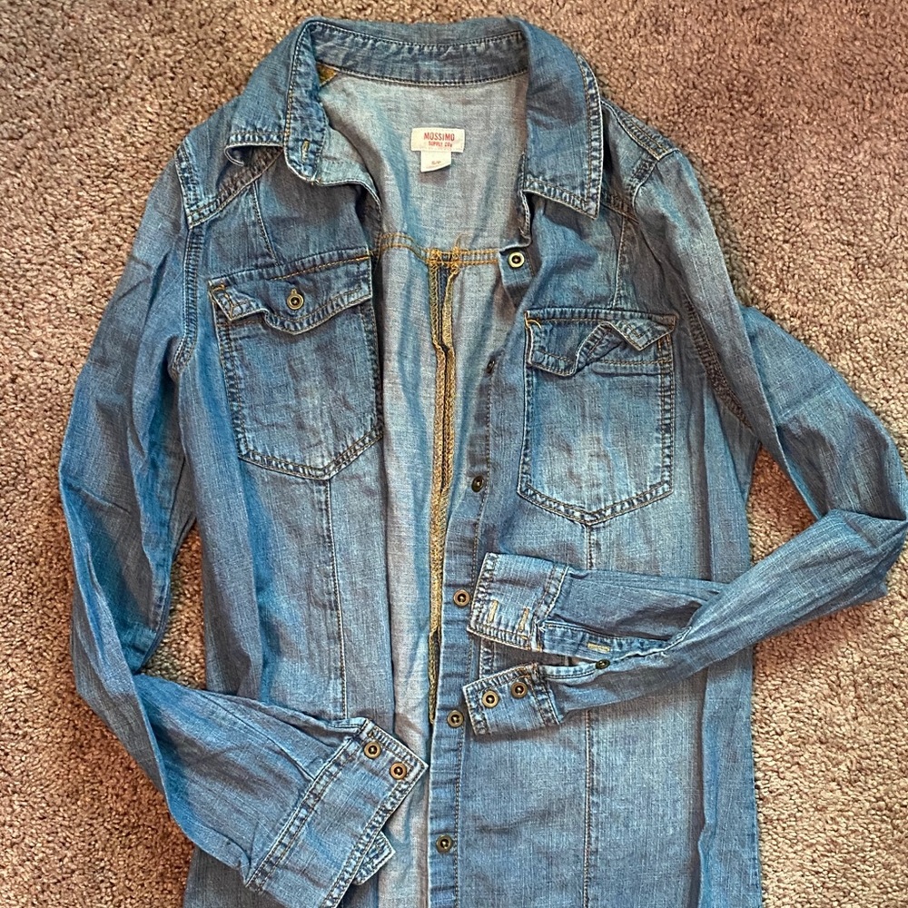 Denim Button Down